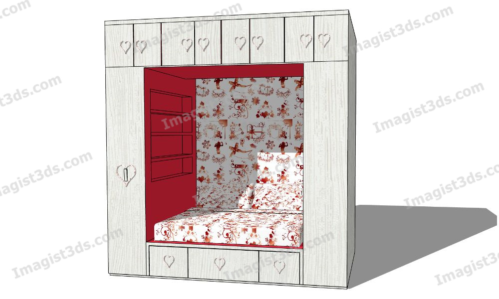 #052002 - 3D Wardrobe - Image 2